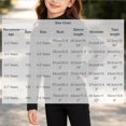 thumbnail image 3 of Girls Solid Color Long Sleeve Top, Crew Neck Pullover Shirt, Easy Matching Casual Kids Clothing | Akmoler,Black 5-6 Years, 3 of 9