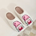 thumbnail image 6 of Christmas Slippers House Shoes for Women Fluffy Soft Cozy Bedroom Cartoon Plush Cute Slippers for Indoor Outdoor Use, 6 of 8
