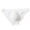 White, variant on zeranth U Convex Solid Color Seamless Men Briefs Summer Ice Silk Low Waist Panties