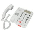 thumbnail image 4 of Falleo Clearance LD?265CID Big Button Corded Phone One Touch Dial Hands Free Caller ID Telephone for Hearing Impaired Seniors, 4 of 5