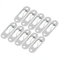 thumbnail image 2 of NOBRAND Silver Metal Keyhole For Photo Frame For Convenient Mounting Fixture Wall Hanging 40 Pcs, 2 of 7
