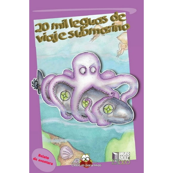 20 MIL LEGUAS DE VIAJE SUBMARINO GRUPO EDITORIAL EXODO JULIO VERNE