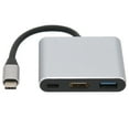 thumbnail image 1 of Tipo-C 3 EN 1 Typec Estacia de Acoplamiento Typeco A HD Multimedia Interfaz USB 3.0/Adaptador Typec, 1 of 7