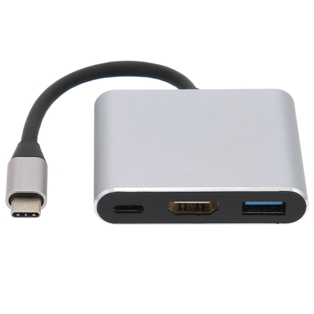 Tipo-C 3 EN 1 Typec Estacia de Acoplamiento Typeco A HD Multimedia Interfaz USB 3.0/Adaptador Typec