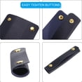 thumbnail image 3 of 2Pack Handbag Handle Wrap Covers, PU Leather Luggage Grip Protector for Suitcases, Shopping Bag (Navy Blue), 3 of 6