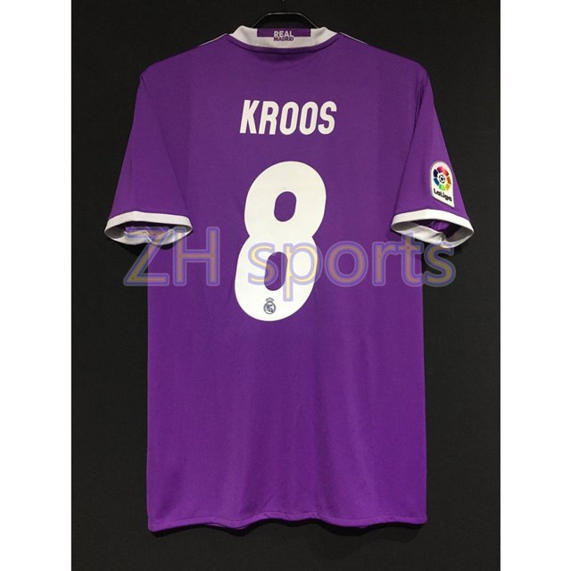 2016/2017 Camiseta Real Madrid Away Retro Jersey Fútbol 16/17 Camiseta Real Madrid BELE11 RONALDO 7 SERGIO Ramos 4