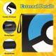 thumbnail image 3 of Carpeta de 9 bolsillos, diseño moderno para 900 tarjetas, color azul, 3 of 6