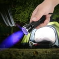 thumbnail image 2 of Torche pour Chat, UV Ultra Violet 21 Lampe de Poche UV Réponse Rapide, 2 of 9