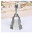 thumbnail image 1 of Metal Bells Hand Bell European Style for Restaurant Bar Counter Wedding Bells, 1 of 2