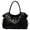 Black, variant on Women's Soft PU Handbag - Stylish Crossbody Purse with Zipper Pocket, Pink