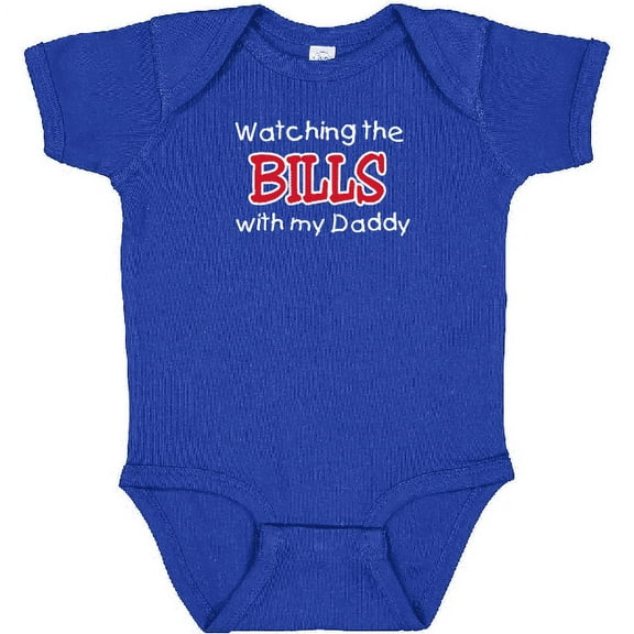 Watching the Bills with My Daddy Baby Bodysuit (6 Months)