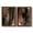 Barnwood Maple, variant on Loft Pastel VII - Premium Framed Canvas 2 Piece Set - Ready to Hang