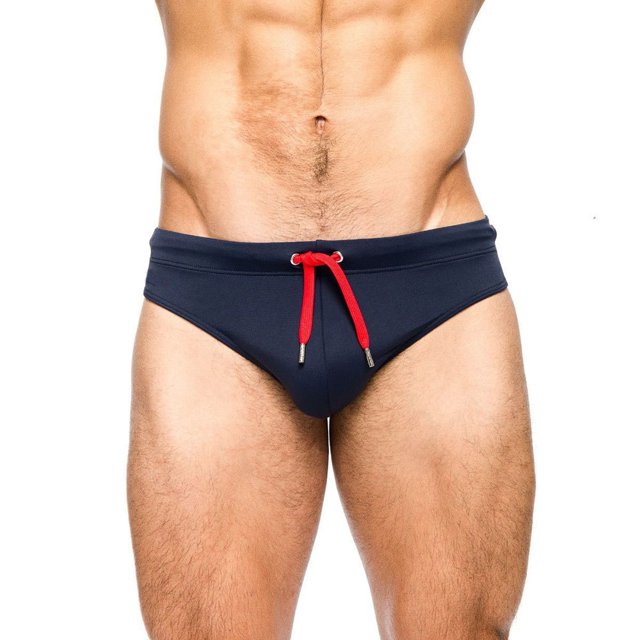 Traje de baño Hombre Natación Estampado de arco iris Cintura baja Sexy Bañadores Hombre Traje de baño Calzoncillos Ropa interior gay Ropa de playa Pantalones cortos de baño Dengxun unisex