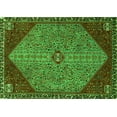 thumbnail image 1 of Ahgly Company Indoor Rectangle Persian Green Traditional Area Rugs, 2' x 4', 1 of 1
