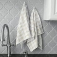 thumbnail image 5 of RITZ Royale Collection 100% Combed Terry Cotton, Oversized Kitchen Towel Set, 2-Pack, Check, Straw, 5 of 6