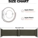 thumbnail image 5 of [Paquete de 3] Correa de reloj elástica compatible con Apple Watch Band 38 mm, 40 mm, 41 mm, 42 mm, 44 mm, 45 mm, correa deportiva de nailon trenzado ajustable y transpirable para Iwatc, 5 of 5