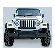 Rugged Ridge by RealTruck Brush Guard for Wrangler TJ | Gloss Black | 11511.02 | Compatible with 1997-2006 Jeep Wrangler TJ