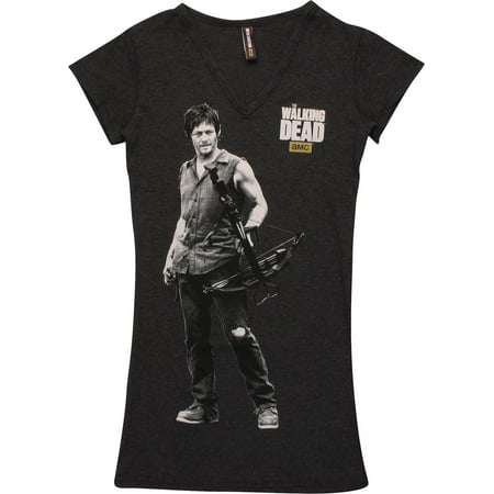 

Walking Dead Daryl Crossbow V Neck Tunic Baby Tee