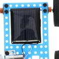 thumbnail image 2 of MOVTOTOP Blue Metal and ABS Solar Powered Car Model Making Kit for Playing Use 1 Set, 2 of 8