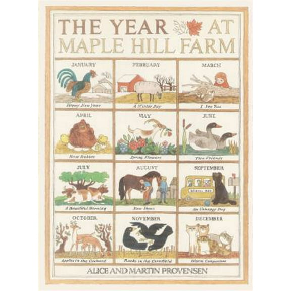 Pre-Owned The Year at Maple Hill Farm (Paperback) 0689845006 9780689845000