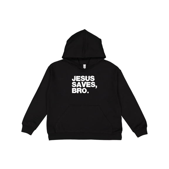 Inktastic Jesus Saves, Bro. Youth Hoodie Sweatshirt