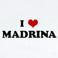 thumbnail image 2 of CafePress - I Love MADRINA Infant Bodysuit - Baby Light Bodysuit, Size Newborn - 24 Months, 2 of 4