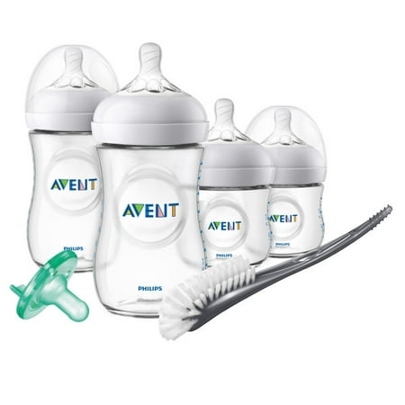 Newborn Starter - Philips Avent Natural Baby Bottle Newborn Starter Gift Set, SCD209/01