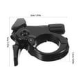 thumbnail image 2 of HEANUJJ Aluminum Alloy Bike Suspension Lock with Remote Lever, Black Front Fork Control, Mountain Bike Accessory, 2 of 8