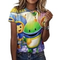 thumbnail image 3 of Team Umizoomi T-Shirt for Women Casual Printed Tee Stylish Soft Graphic Shirts Top Short-Sleeve Outfit S, 3 of 8