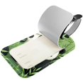 thumbnail image 2 of Square 2Pack PU Leather Panda Cruise Luggage Tag with Privacy Cover and Name ID Tag for Travel Handbags Backpacks Luggage Tags, 2 of 6