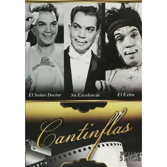 Cantinflas Mario Moreno Three Spanish Movies DVD Set El Senor Doctor
