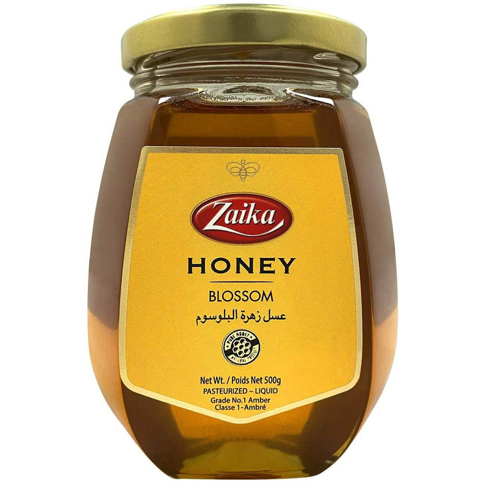 ZAIKA Blossom Honey, Pure Natural Honey Pasteurized Organic Honey