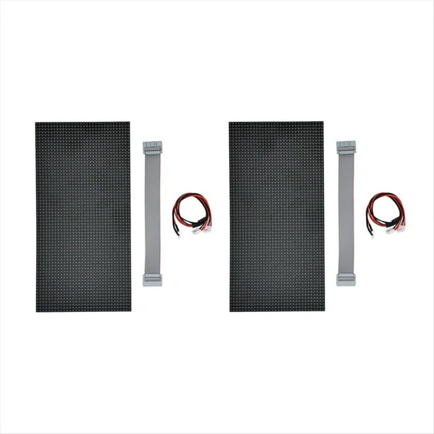 2 Piezas P5 Panel de Pantalla LED Interior 64X32 Píxeles Módulo de Pantalla LED 16 Escaneo 320X160 mm Panel de Pantalla LED A Color