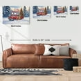 thumbnail image 5 of Santa is Coming Rhodesian Ridgeback Merry Christmas Xmas Noel Truck Tree Horizontal Matte Canvas Poster Ridgebacks Dog Lover Gifts Wall Art Home Decor - 02023, 5 of 5
