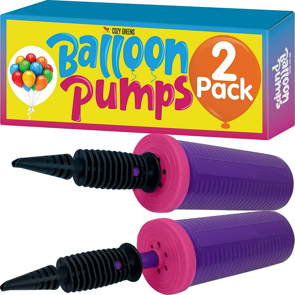 Balloon Pump Hand Held, Inflator Air Pump for Balloons 2Way Dual