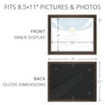 thumbnail image 2 of Icona Bay 8.5x11 Brown Diploma Frames, 6 Pack, Exclusives Collection (US Company), 2 of 5