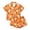 Z164-Orange, variant on Family Halloween Pajamas Silk Loose Fit Festive Design Ghost Bat Pattern Halloween Pj Silk Pjs Graphic Button Down Satin Pajama Set