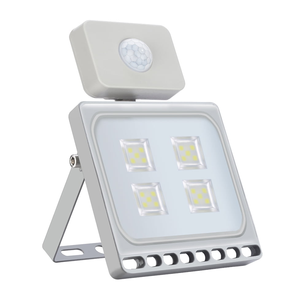 LED Floodlight PIR Sensor Motion 10/20/30/50/100W Security Flood Light Warm Cool 