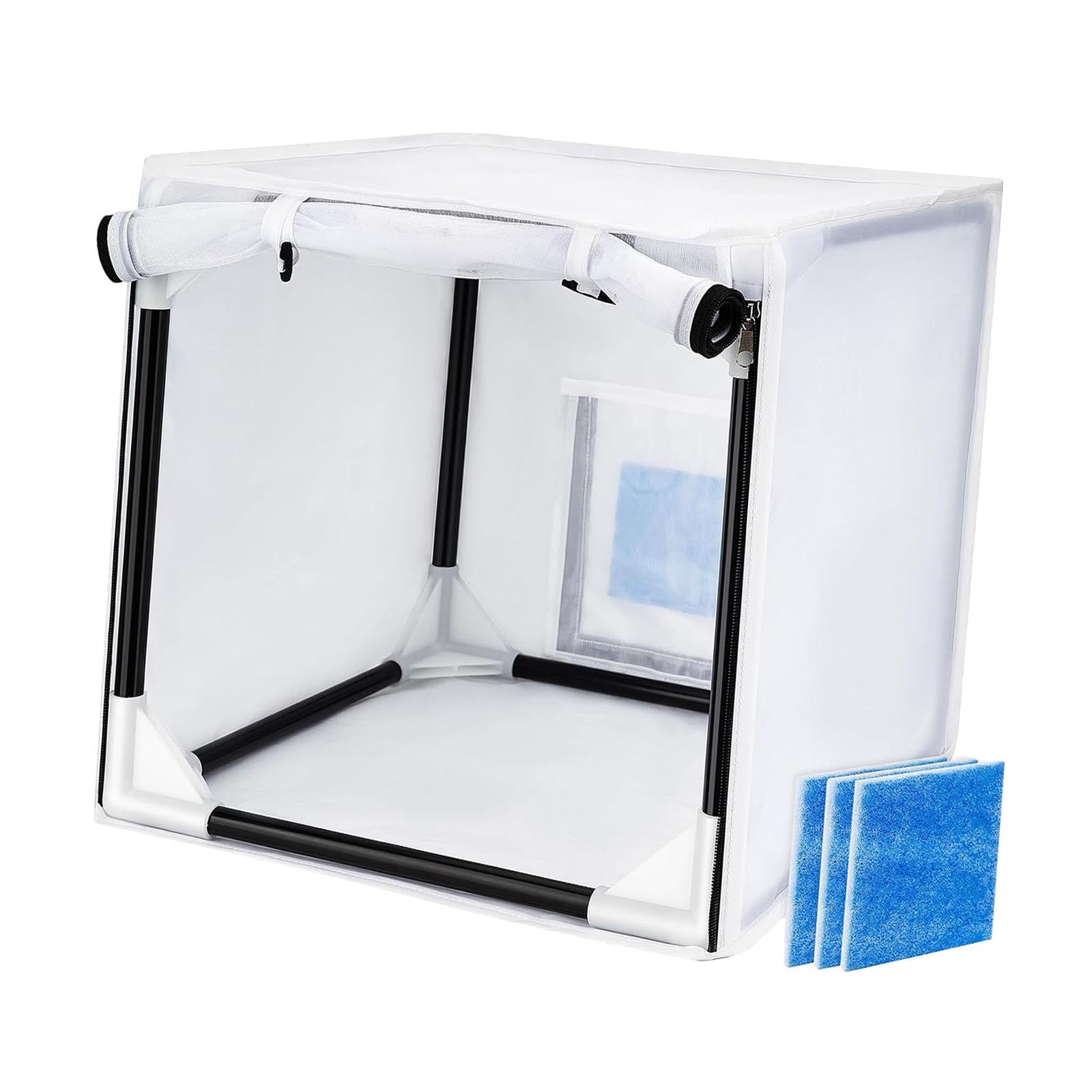 Milageto Paint Booth , Spray Booth Station Hobby Work Station for Painting, Works, Craft S