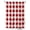FireBrick, variant on Fsddascl Black White Plaid Shower Curtain Set - Small 36" x 72" Bathtub Curtain with 12 Hooks, Gradient Geometric Buffalo Checkered Waterproof Fabric Stall Shower Curtains for Bathroom/Bathtub