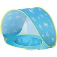 thumbnail image 3 of Wilwolfer Baby Beach Tent for Toddlers Blue Pop up Beach Toys Sun Shelter UV Protection Shade, 3 of 9
