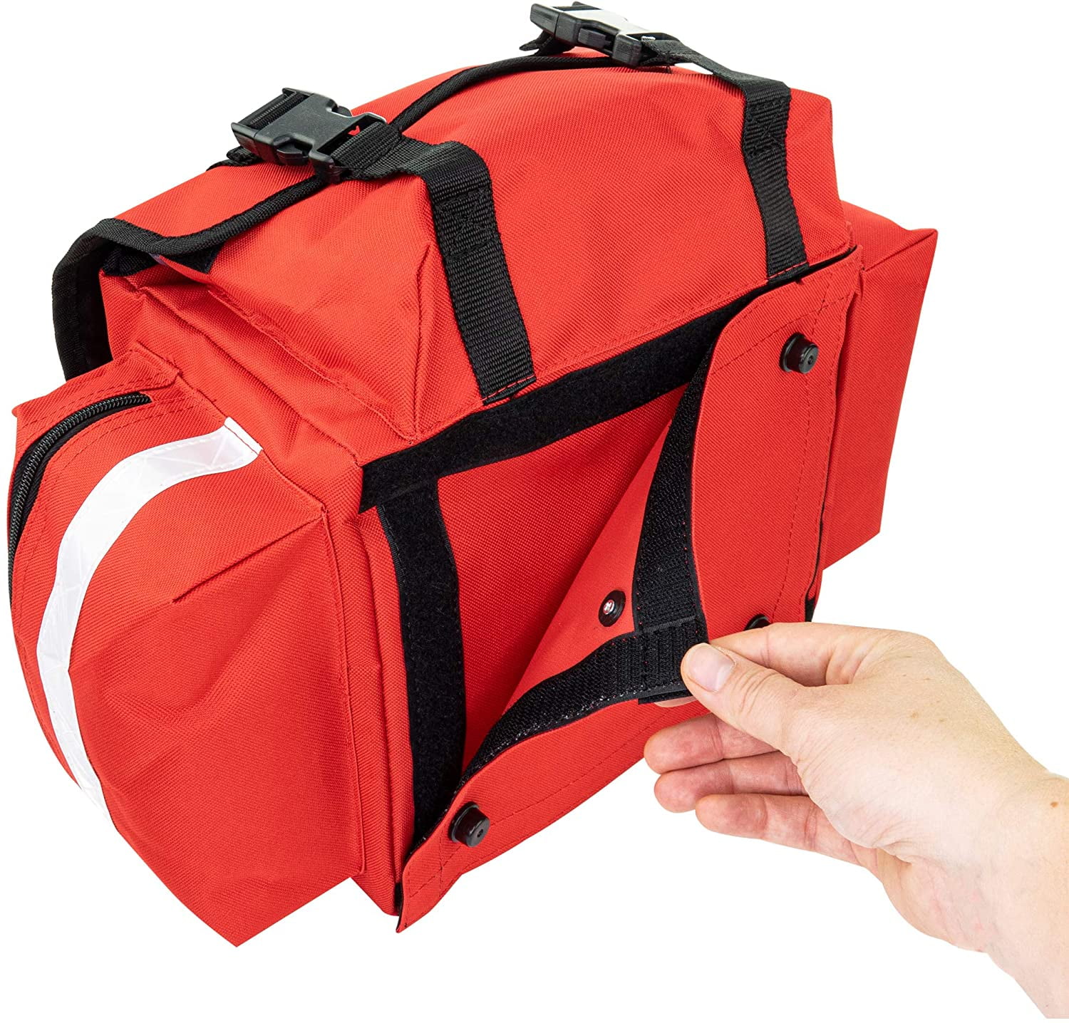 LINE2design First Aid Kit - Paramedic Rescue Emergency First Responder Kit - Red