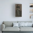 thumbnail image 2 of James Abbott McNeill Whistler 'Mother of Pearl and Silver: The Andalusian, c.1888-1900' Canvas Art - 16 x 32 Inches, 2 of 4