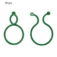 thumbnail image 3 of Clips Soporte Vegetal 50 Piezas Reutilizables Engranaje Vides para Asegurar Plantaciones, 3 of 5