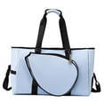 thumbnail image 2 of S SERENABLE Badminton Racket Shoulder Bag Adjustable Single Shoulder Strap for Men Women Blue, 2 of 9