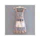 thumbnail image 1 of 1Pc Korean Version Slim Apron, Home Kitchen Anti Fouling And Breathable Work Clothes (Randomly Cut Pattern Positions), 1 of 3