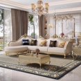 thumbnail image 2 of Luxury Wood Modern Sofa Chair Unique Recliner Relax Designer Individual Sofa Lounge Loveseat Divano Soggiorno Home Furniture My Lux Decor Round, 2 of 11