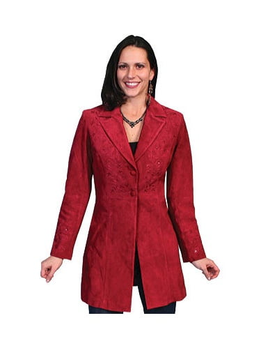 thigh length coat womens