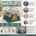 thumbnail image 4 of 1PC Breathable Mesh Small Pet Tent Hamster Hideout Foldable Parrot Cage Nest Sugar Glider Sleeping Beds Guinea Pig Cozy Habitats, 4 of 8