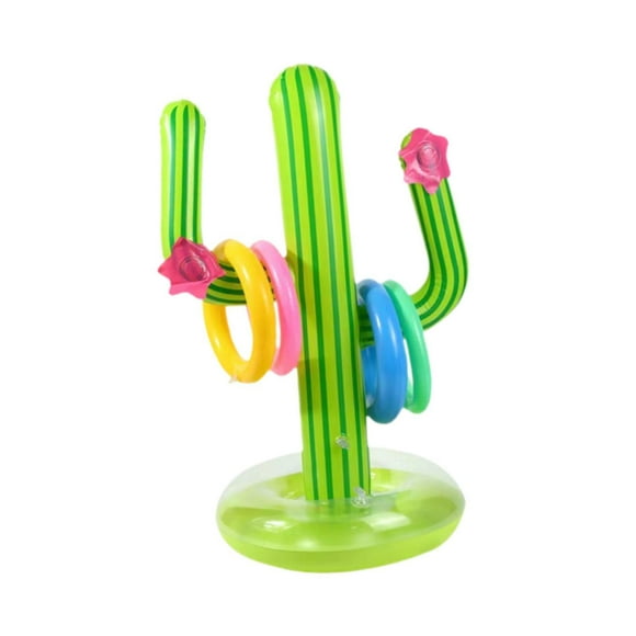 Xuanheng Inflatable Toss Game Set Water Game with 4 s Sport Fun Toy for Kids